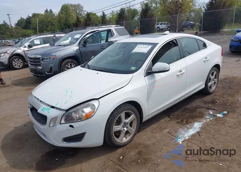 2012 Volvo S60 T5 from USA, damaged, VIN YV1622FS6C2079881